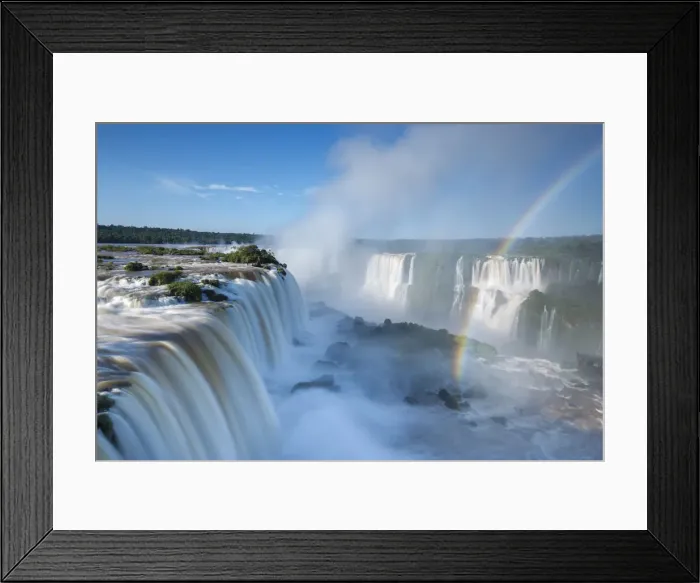 Framed Print : Iguacu Falls, Parana State, Brazil Framed Print : Iguacu Falls, Parana State, Brazil