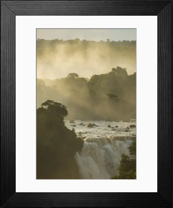 Framed Print : Iguacu Falls, Parana State, Brazil Framed Print : Iguacu Falls, Parana State, Brazil