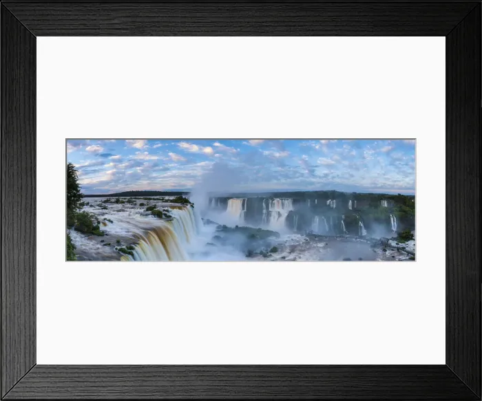 Framed Print : Iguacu Falls, Parana State, Brazil