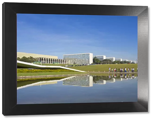 Brazil, Distrito Federal-Brasilia, Brasilia, Palacio do Itaamaraty -Palace of Arches