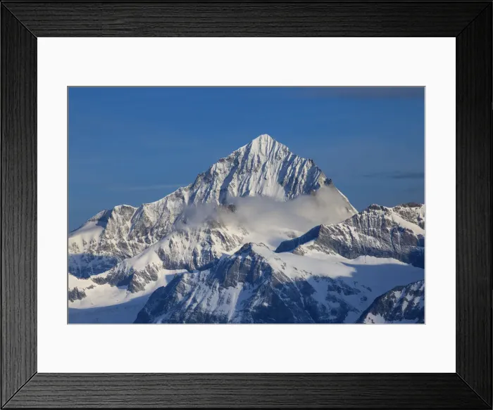 Framed Print : Mountains above Zermatt viewed from the Gornergrat, Valais, Switzerland Framed Print : Mountains above Zermatt viewed from the Gornergrat, Valais, Switzerland