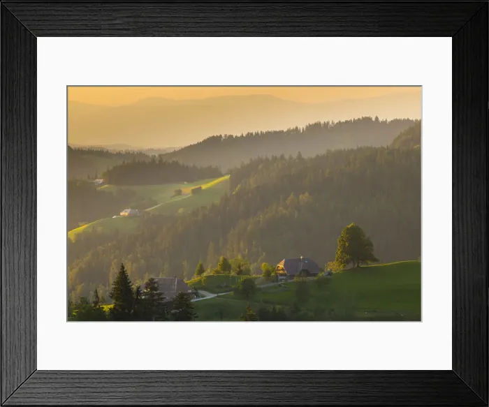 Framed Print : Emmental Valley, Berner Oberland, Switzerland
