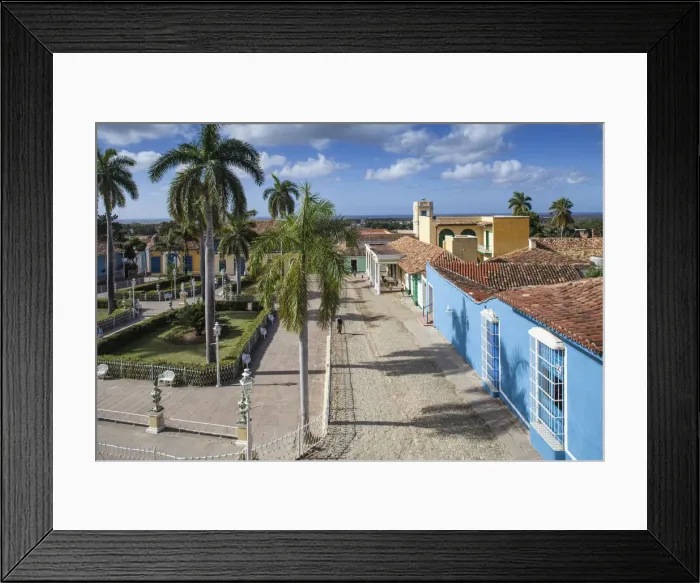 Framed Print : Cuba, Trinidad, View of Plaza Mayor Framed Print : Cuba, Trinidad, View of Plaza Mayor