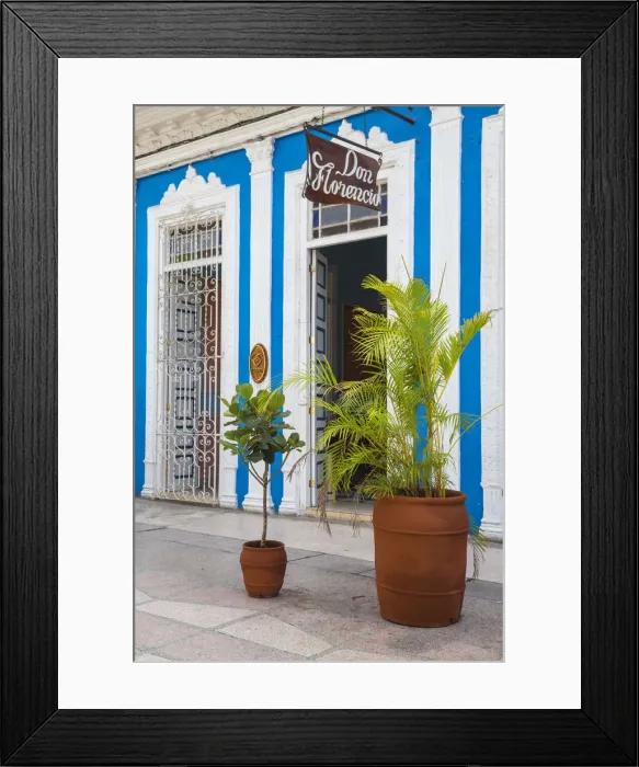 Framed Print : Cuba, Sancti Spiritus, Sancti Spiritus, Calle Independencia Sur - pedestrian shopping Framed Print : Cuba, Sancti Spiritus, Sancti Spiritus, Calle Independencia Sur - pedestrian shopping