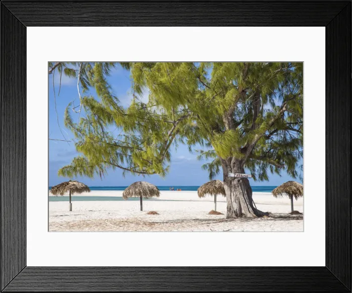 Framed Print : Cuba, Isla de la Juventud, Cayo Largo De Sur, Playa Paraiso Framed Print : Cuba, Isla de la Juventud, Cayo Largo De Sur, Playa Paraiso