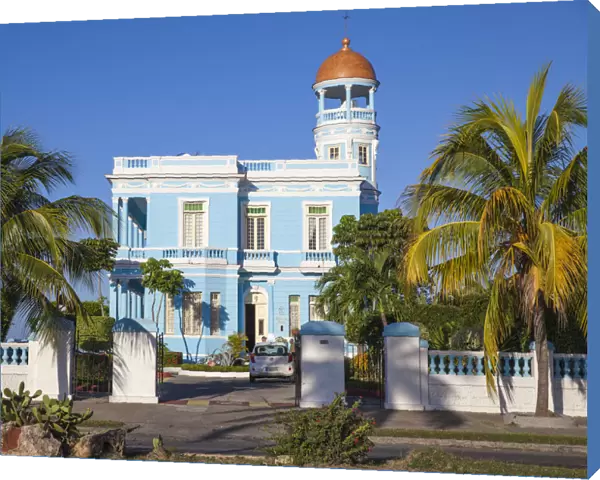 Cuba, Cienfuegos, Palacio Azul, built 1920 - 1921, now a hotel