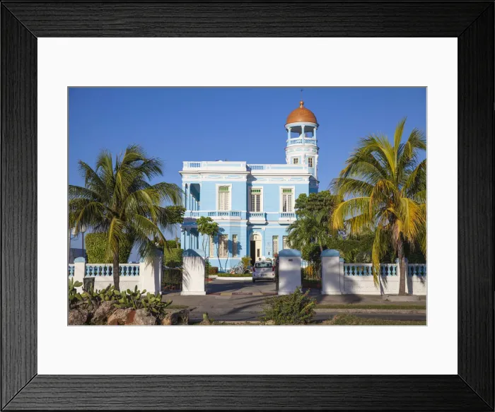 Framed Print : Cuba, Cienfuegos, Palacio Azul, built 1920 - 1921, now a hotel Framed Print : Cuba, Cienfuegos, Palacio Azul, built 1920 - 1921, now a hotel