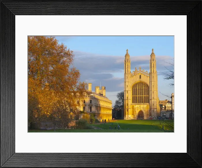 Framed Print : UK, England, Cambridgeshire, Cambridge, The Backs, Kings College Chapel Framed Print : UK, England, Cambridgeshire, Cambridge, The Backs, Kings College Chapel