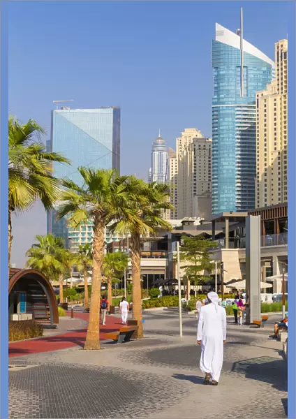 UAE, Dubai, Dubai Marina, Marina Promenade