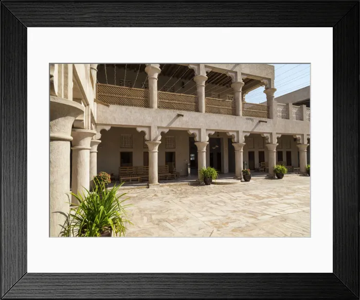 Framed Print : UAE, Dubai, Deira Old Town Framed Print : UAE, Dubai, Deira Old Town