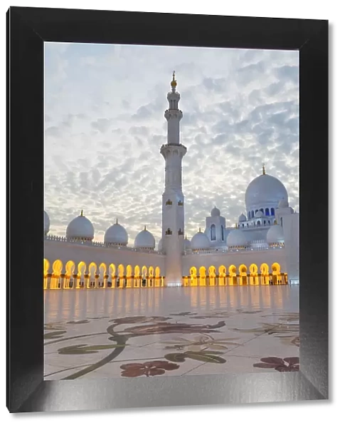 United Arab Emirates (UAE), Abu Dhabi, Sheikh Zayed Bin Sultan Al Nahyan Mosque