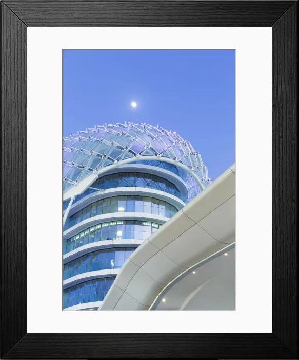 Framed Print : Yas Marina Hotel, Yas Island, Abu Dhabi, United Arab Emirates, UAE Framed Print : Yas Marina Hotel, Yas Island, Abu Dhabi, United Arab Emirates, UAE