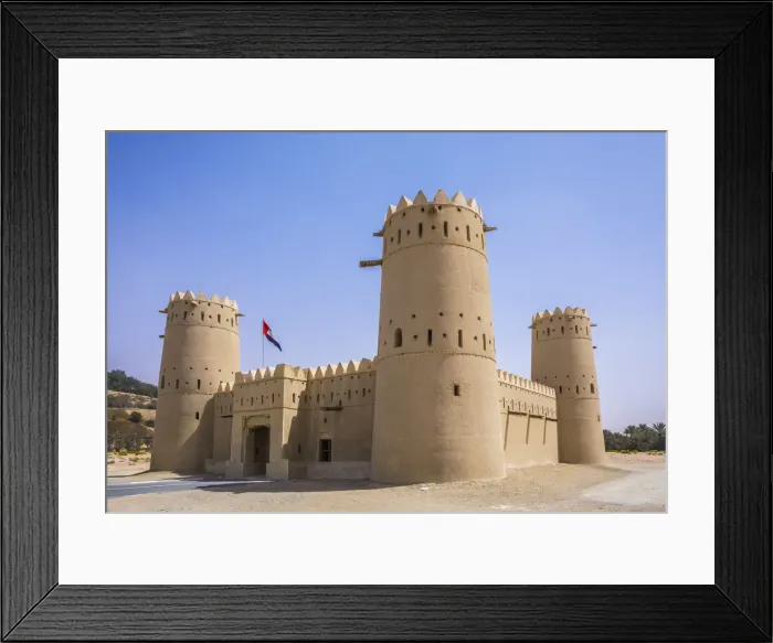 Framed Print : Mezair ah Fort, Liwa Oasis, Empty Quarter (Rub Al Khali), Abu Dhabi, United Arab Framed Print : Mezair ah Fort, Liwa Oasis, Empty Quarter (Rub Al Khali), Abu Dhabi, United Arab