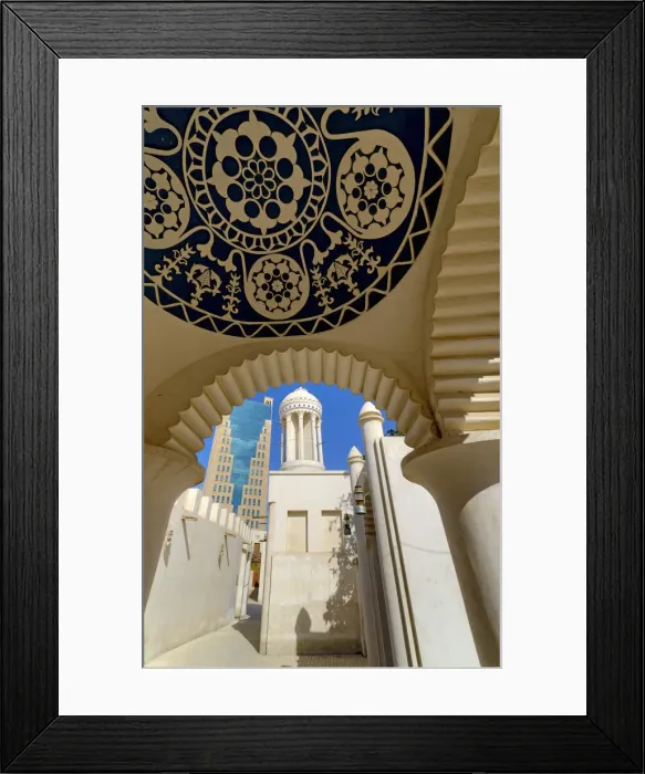 Framed Print : United Arab Emirates, Sharjah, Heritage Area Framed Print : United Arab Emirates, Sharjah, Heritage Area