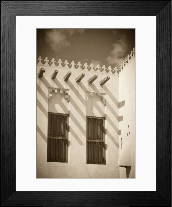 Framed Print : United Arab Emirates, Sharjah, Al-Hisn Fort Framed Print : United Arab Emirates, Sharjah, Al-Hisn Fort