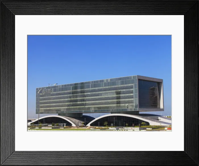 Framed Print : Bahrain, Manama, Bahrain Bay, Arcapita bank Framed Print : Bahrain, Manama, Bahrain Bay, Arcapita bank