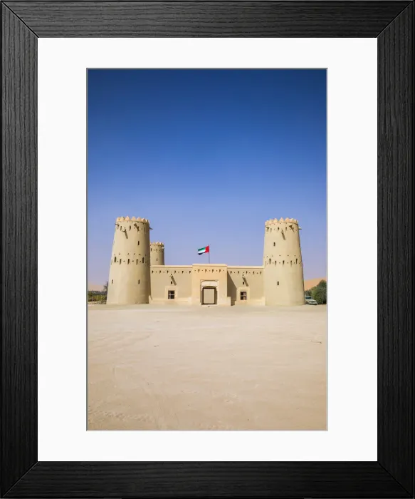 Framed Print : Al Yabbana fort, Liwa Oasis, Empty Quarter (Rub Al Khali), Abu Dhabi, United Arab Framed Print : Al Yabbana fort, Liwa Oasis, Empty Quarter (Rub Al Khali), Abu Dhabi, United Arab