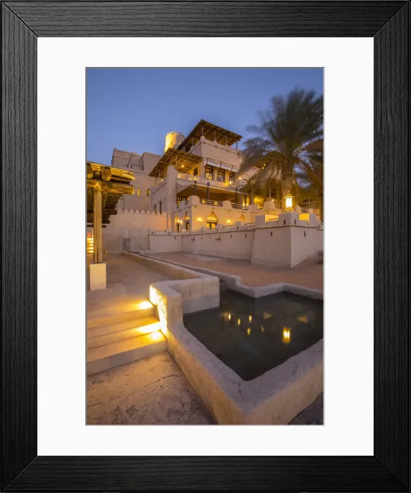 Framed Print : Anantara Qasr Al Sarab resort, Empty Quarter (Rub Al Khali), Abu Dhabi, United Arab Framed Print : Anantara Qasr Al Sarab resort, Empty Quarter (Rub Al Khali), Abu Dhabi, United Arab