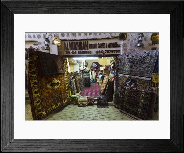 Framed Print : United Arab Emirates, Sharjah, Heritage Area, Souq Al-Arsa Framed Print : United Arab Emirates, Sharjah, Heritage Area, Souq Al-Arsa