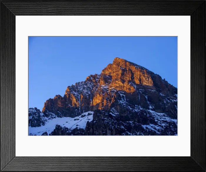 Framed Print : View of the Mawenzi Peak of Mount Kilimanjaro, Tanzania Framed Print : View of the Mawenzi Peak of Mount Kilimanjaro, Tanzania