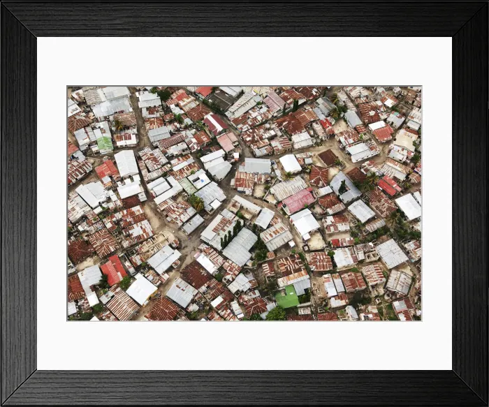 Framed Print : Aerial view of Dar es Salaam, Tanzania Framed Print : Aerial view of Dar es Salaam, Tanzania
