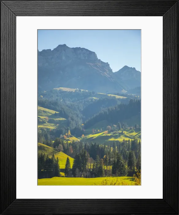 Framed Print : Emmental Valley, Berner Oberland, Switzerland Framed Print : Emmental Valley, Berner Oberland, Switzerland