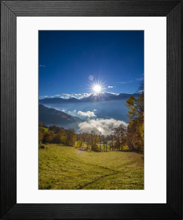 Framed Print : Beatenberg, Lake Thun, Berner Oberland, Switzerland Framed Print : Beatenberg, Lake Thun, Berner Oberland, Switzerland