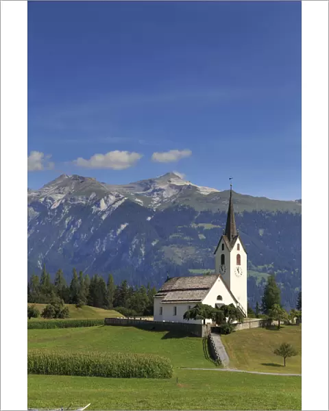 Switzerland, Graubunden, Chur, Versam Village