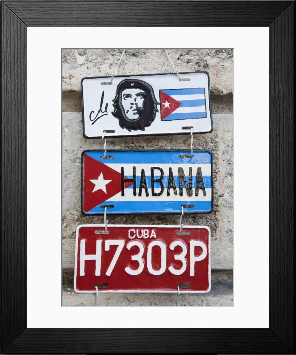 Framed Print : Souvenirs, Havana, Cuba