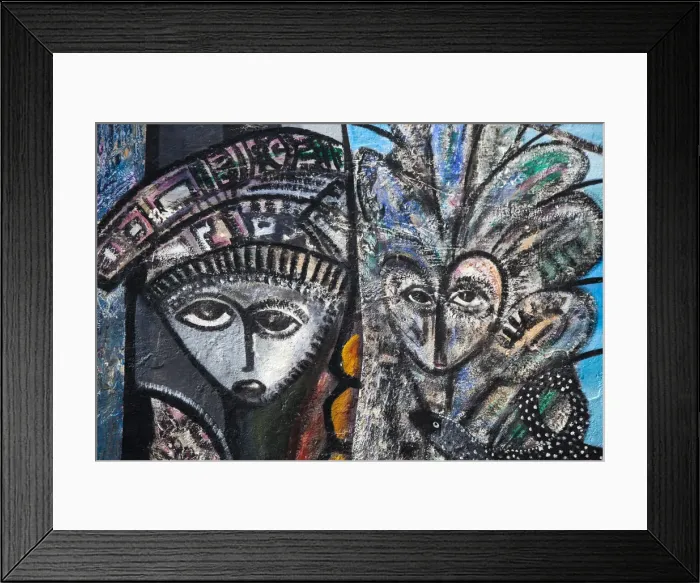 Framed Print : Afro-Cuban murals by Salvador Gonzalez, Callejon de Hamel, Cento Habana, Havana, Cuba Framed Print : Afro-Cuban murals by Salvador Gonzalez, Callejon de Hamel, Cento Habana, Havana, Cuba