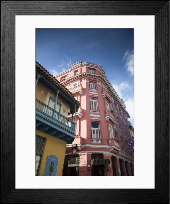 Framed Print : Hotel Ambos Mundos (Hemingway regularly stayed here), Havana, Cuba Framed Print : Hotel Ambos Mundos (Hemingway regularly stayed here), Havana, Cuba