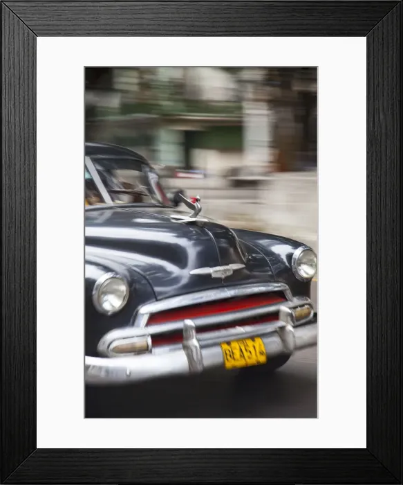 Framed Print : Classic American Car, Havana, Cuba Framed Print : Classic American Car, Havana, Cuba