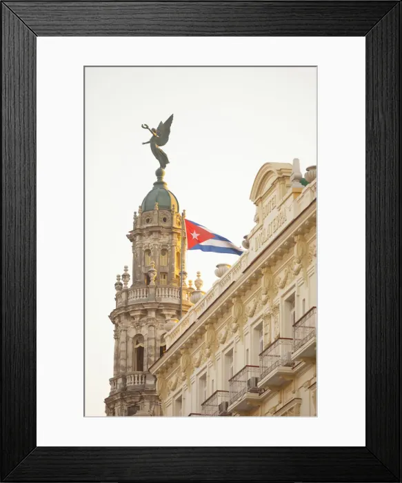 Framed Print : Hotel Inglaterra and Gran Teatro, Havana, Cuba Framed Print : Hotel Inglaterra and Gran Teatro, Havana, Cuba