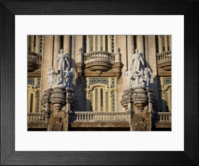 Framed Print : Gran Teatro, Havana, Cuba Framed Print : Gran Teatro, Havana, Cuba