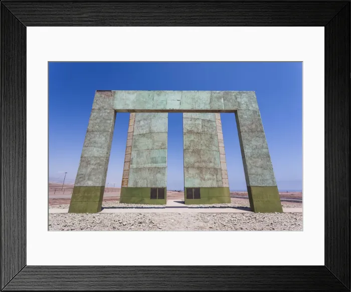 Framed Print : Chile, Antofagasta, Tropic of Capricorn monument Framed Print : Chile, Antofagasta, Tropic of Capricorn monument