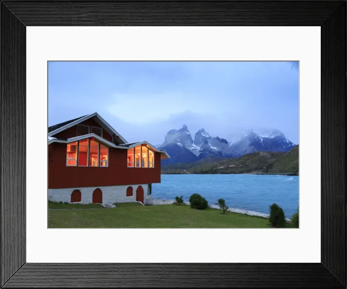 Framed Print : Chile, Patagonia, Torres del Paine National Park (UNESCO Site), Cuernos del Paine peaks Framed Print : Chile, Patagonia, Torres del Paine National Park (UNESCO Site), Cuernos del Paine peaks