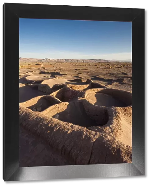 Chile, Atacama Desert, San Pedro de Atacama, Aldea de Tulor, ruins of ancient city