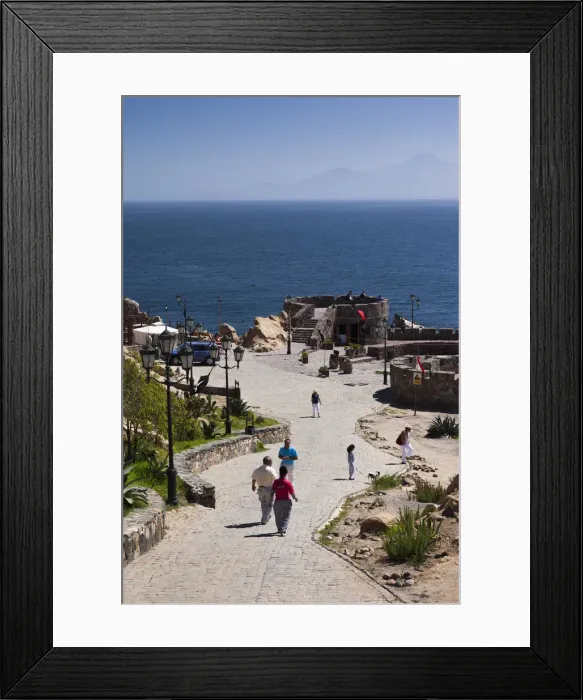 Framed Print : Chile, Coquimbo, Coquimbo Fort Framed Print : Chile, Coquimbo, Coquimbo Fort