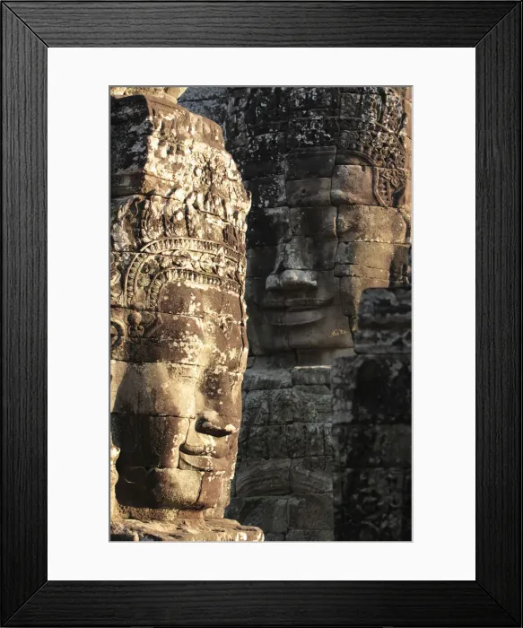 Framed Print : Bayon Temple, Angkor, Cambodia Framed Print : Bayon Temple, Angkor, Cambodia