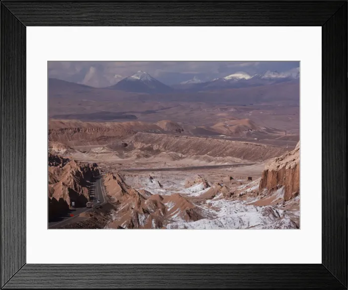 Framed Print : Chile, Atacama Desert, San Pedro de Atacama, Valle de la Muerte rock formation Framed Print : Chile, Atacama Desert, San Pedro de Atacama, Valle de la Muerte rock formation