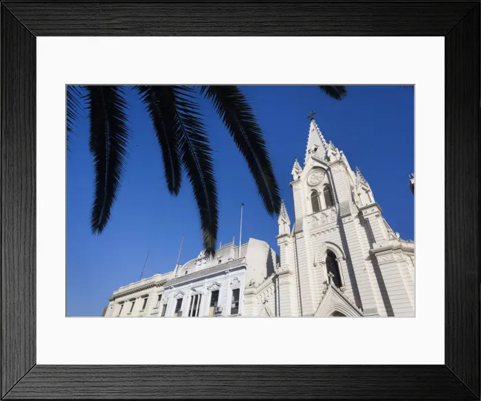 Framed Print : Chile, Antofagasta, Plaza Colon, Iglesia Catedral San Jose, exterior Framed Print : Chile, Antofagasta, Plaza Colon, Iglesia Catedral San Jose, exterior