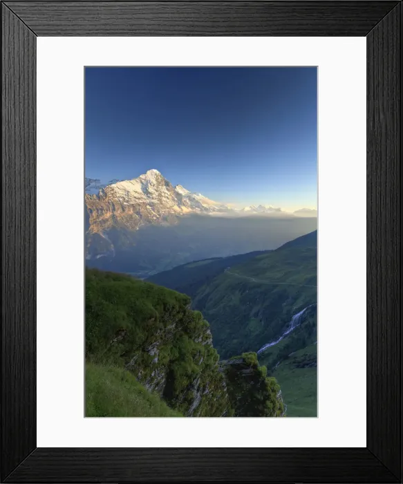 Framed Print : Switzerland, Bernese Oberland, Grindelwald, First, Mt Eiger Framed Print : Switzerland, Bernese Oberland, Grindelwald, First, Mt Eiger