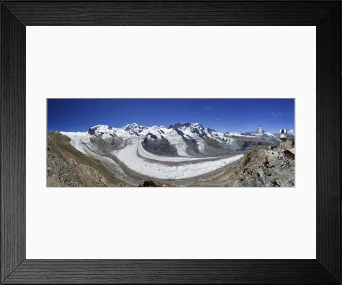 Framed Print : Switzerland, Valais, Zermatt, Gornergrat mountain, Monte Rosa and Glaciers Framed Print : Switzerland, Valais, Zermatt, Gornergrat mountain, Monte Rosa and Glaciers