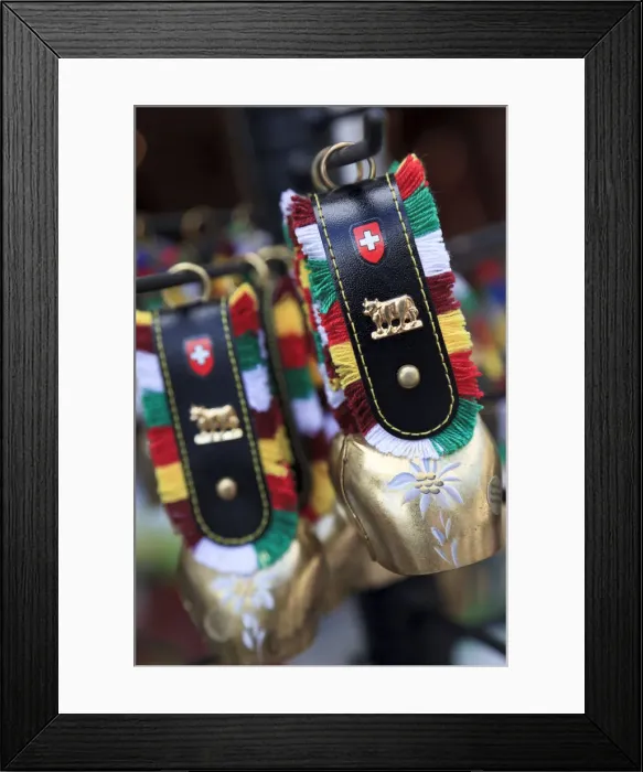 Framed Print : Switzerland, Canton of Fribourg, Old town of La Gruyeres, souvenir stalls Framed Print : Switzerland, Canton of Fribourg, Old town of La Gruyeres, souvenir stalls