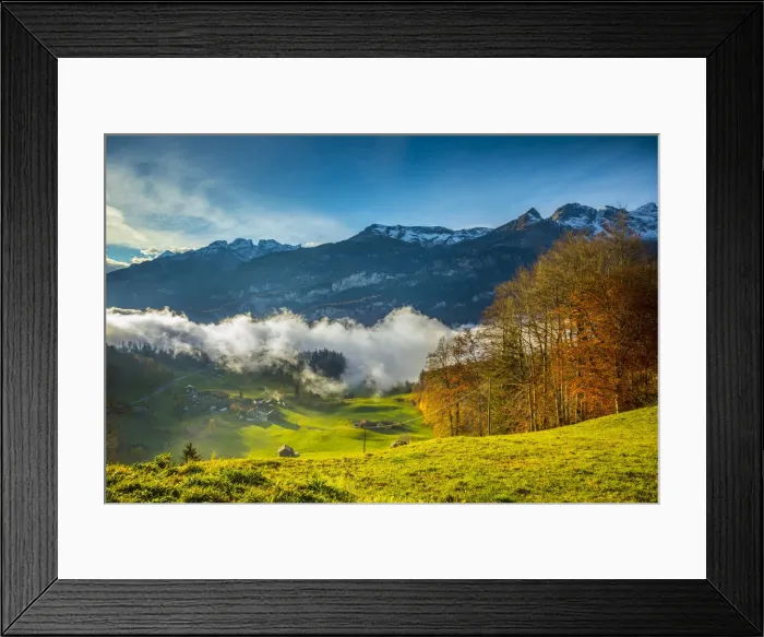 Framed Print : Brunig Pass, Berner Oberland, Switzerland Framed Print : Brunig Pass, Berner Oberland, Switzerland