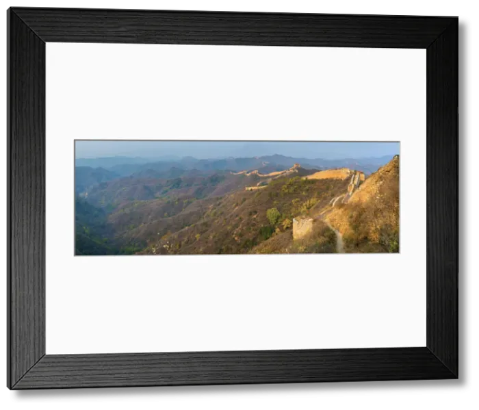 Framed Print : China, Beijing Municipality, Miyun County, Great Wall of China (UNESCO World Heritage Framed Print : China, Beijing Municipality, Miyun County, Great Wall of China (UNESCO World Heritage