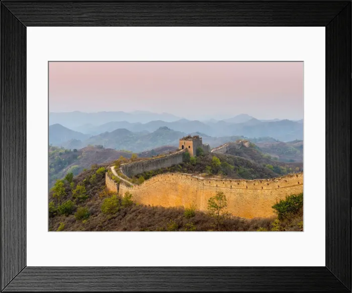 Framed Print : China, Beijing Municipality, Miyun County, Great Wall of China (UNESCO World Heritage Framed Print : China, Beijing Municipality, Miyun County, Great Wall of China (UNESCO World Heritage