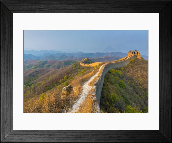 Framed Print : China, Beijing Municipality, Miyun County, Great Wall of China (UNESCO World Heritage Framed Print : China, Beijing Municipality, Miyun County, Great Wall of China (UNESCO World Heritage