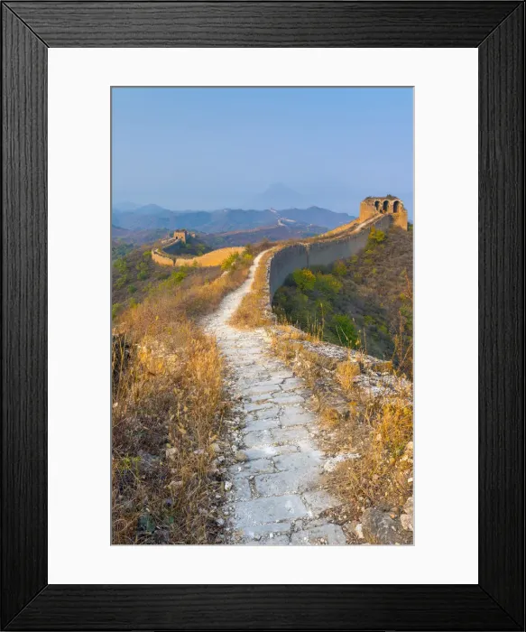 Framed Print : China, Beijing Municipality, Miyun County, Great Wall of China (UNESCO World Heritage Framed Print : China, Beijing Municipality, Miyun County, Great Wall of China (UNESCO World Heritage
