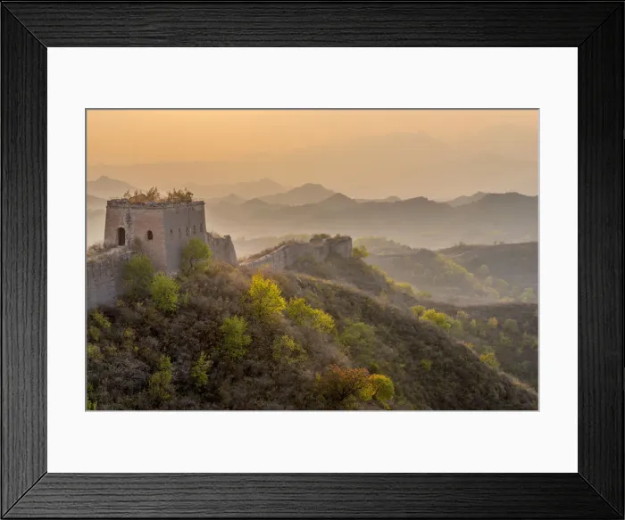 Framed Print : China, Beijing Municipality, Miyun County, Great Wall of China (UNESCO World Heritage Framed Print : China, Beijing Municipality, Miyun County, Great Wall of China (UNESCO World Heritage